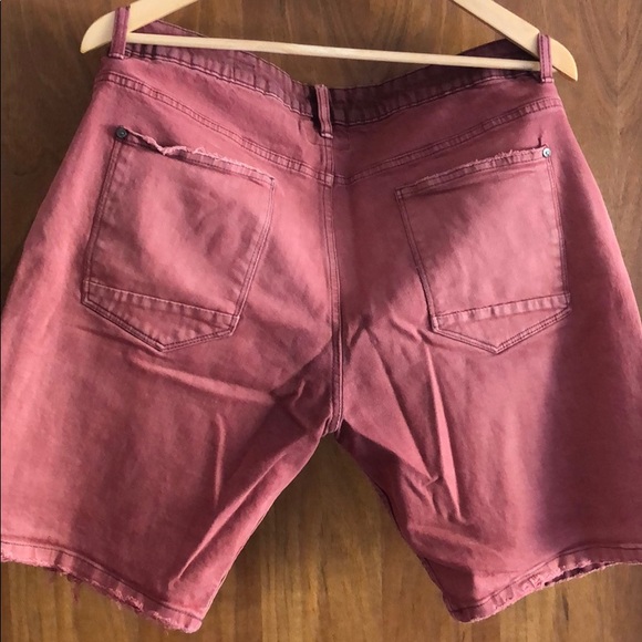 Garment dyed jean shorts size 36 - Picture 2 of 4